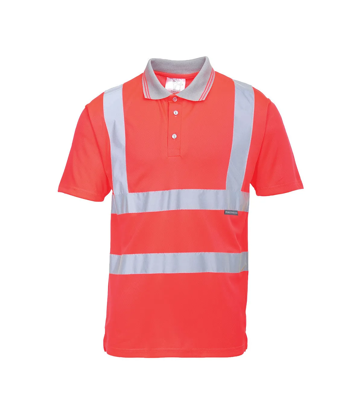 A.V. Kurzarmband Pole mit reflektierenden Bändern PORTWEST S477