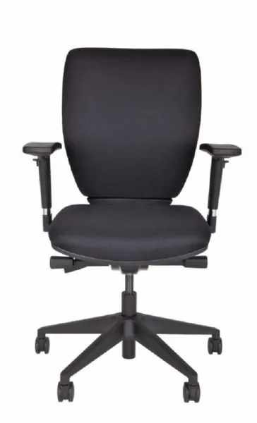 Bisley Bürodrehstuhl Optime mit Kunststofffußkreuz schwarz