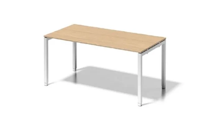 Bisley Cito Schreibtisch 650-850 mm höheneinstellbares U-Gestell B 1600 x T 800 mm