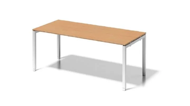 Bisley Cito Schreibtisch 650-850 mm höheneinstellbares U-Gestell B 1800 x T 800 mm