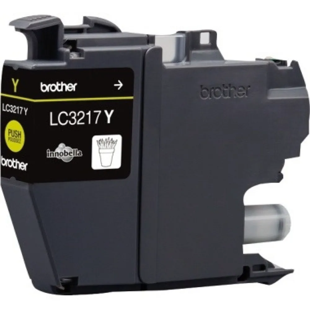 Brother Tintenpatrone LC3217Y 550Seiten gelb