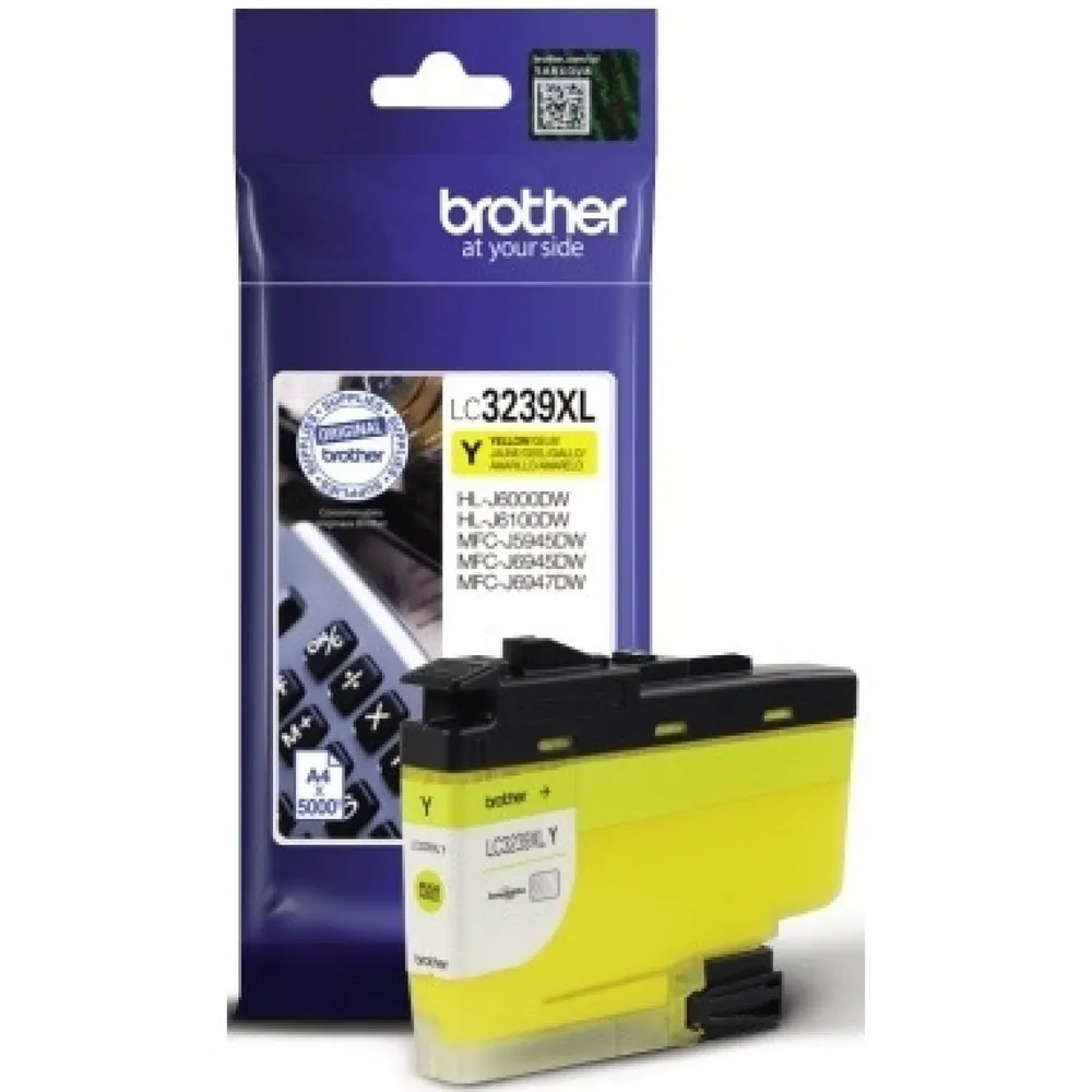 Brother Tintenpatrone LC3239XLY 5.000Seiten gelb
