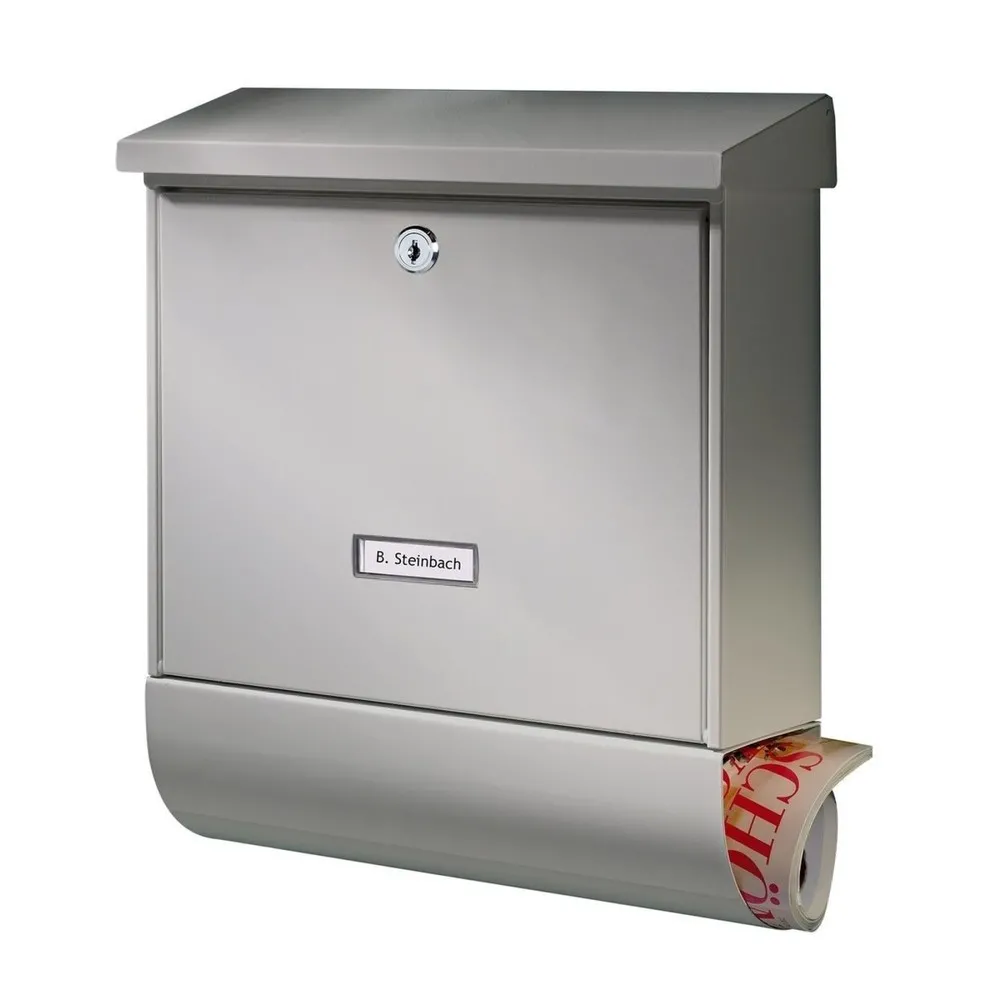 BURG-WÄCHTER Stahlblech-Briefkasten Nordland 20867 SI