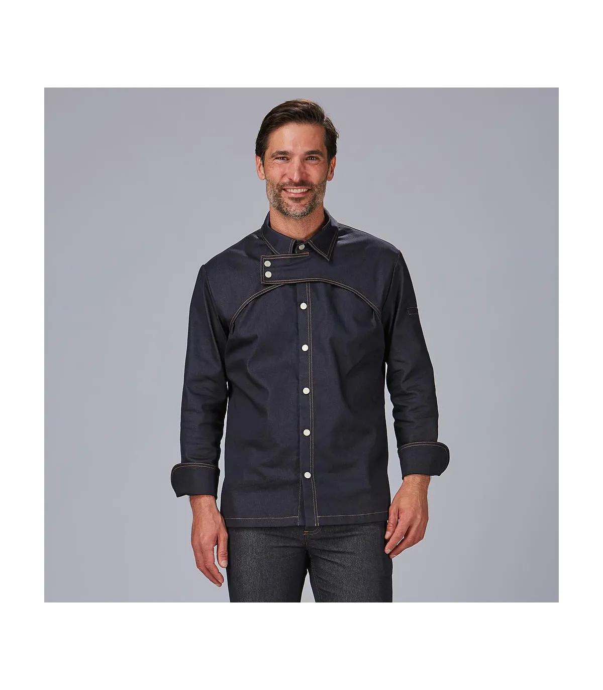 Chaqueta cocina hombre prieto 930032 GARY´S