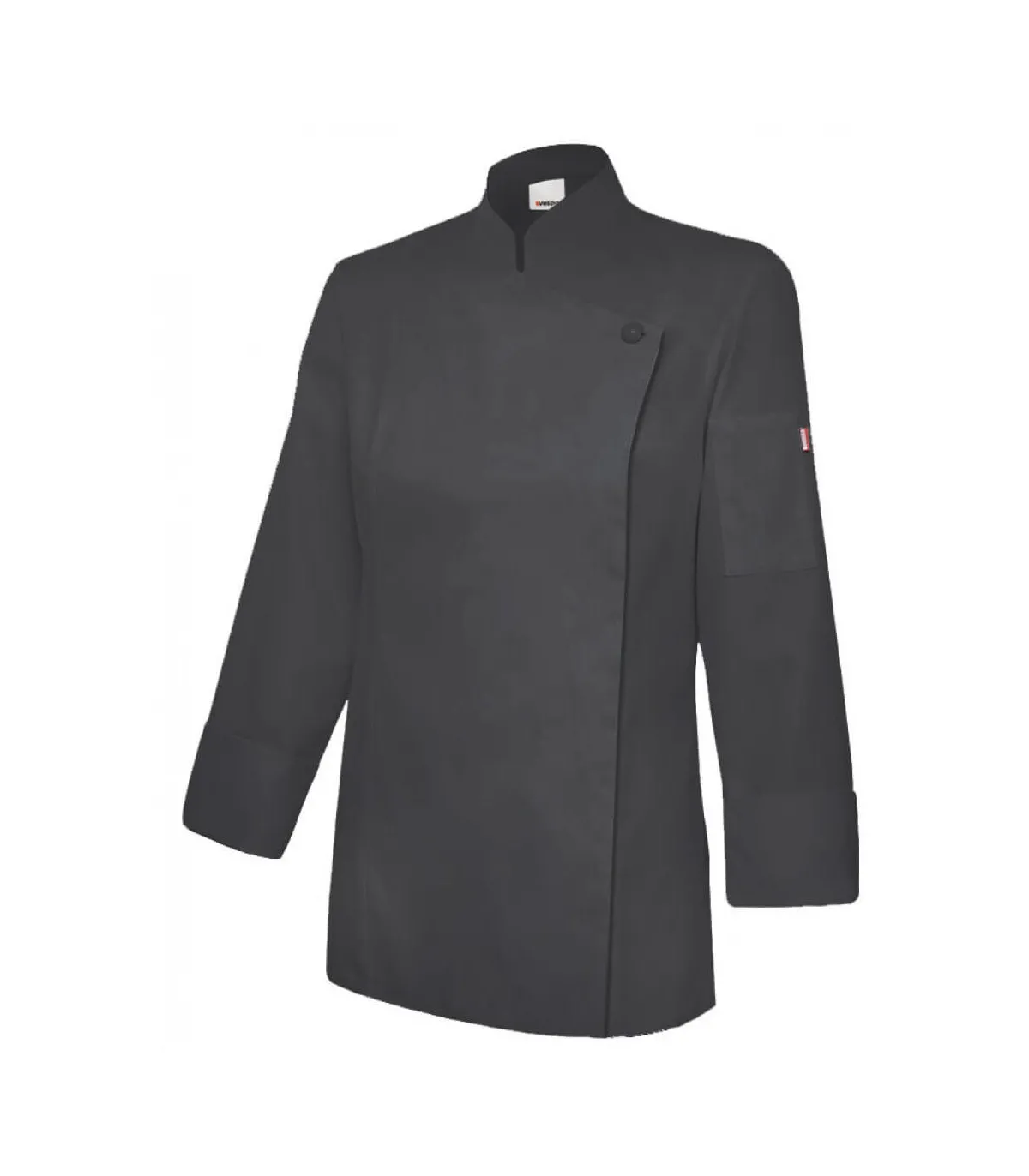 Damen Küchenjacke mit Reißverschluss Versteckt VELILLA Serie 405203TC