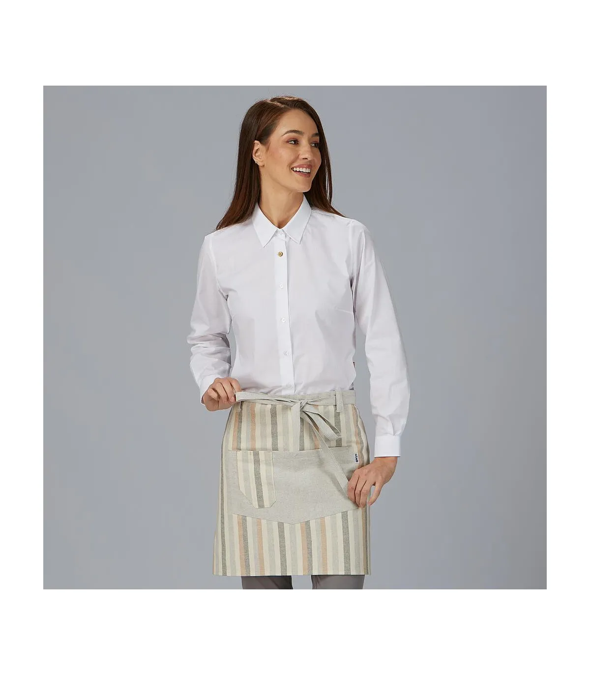 Delantal corto rayas combinado 45x74 cm 100044 GARY´S