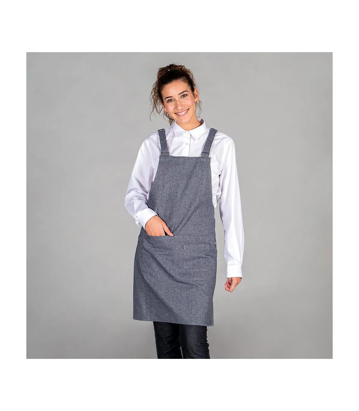 Delantal mit Peto mit Schnallen, Bars und Café 86X77 CM LONETA UNIFORMES GARY'S 158400