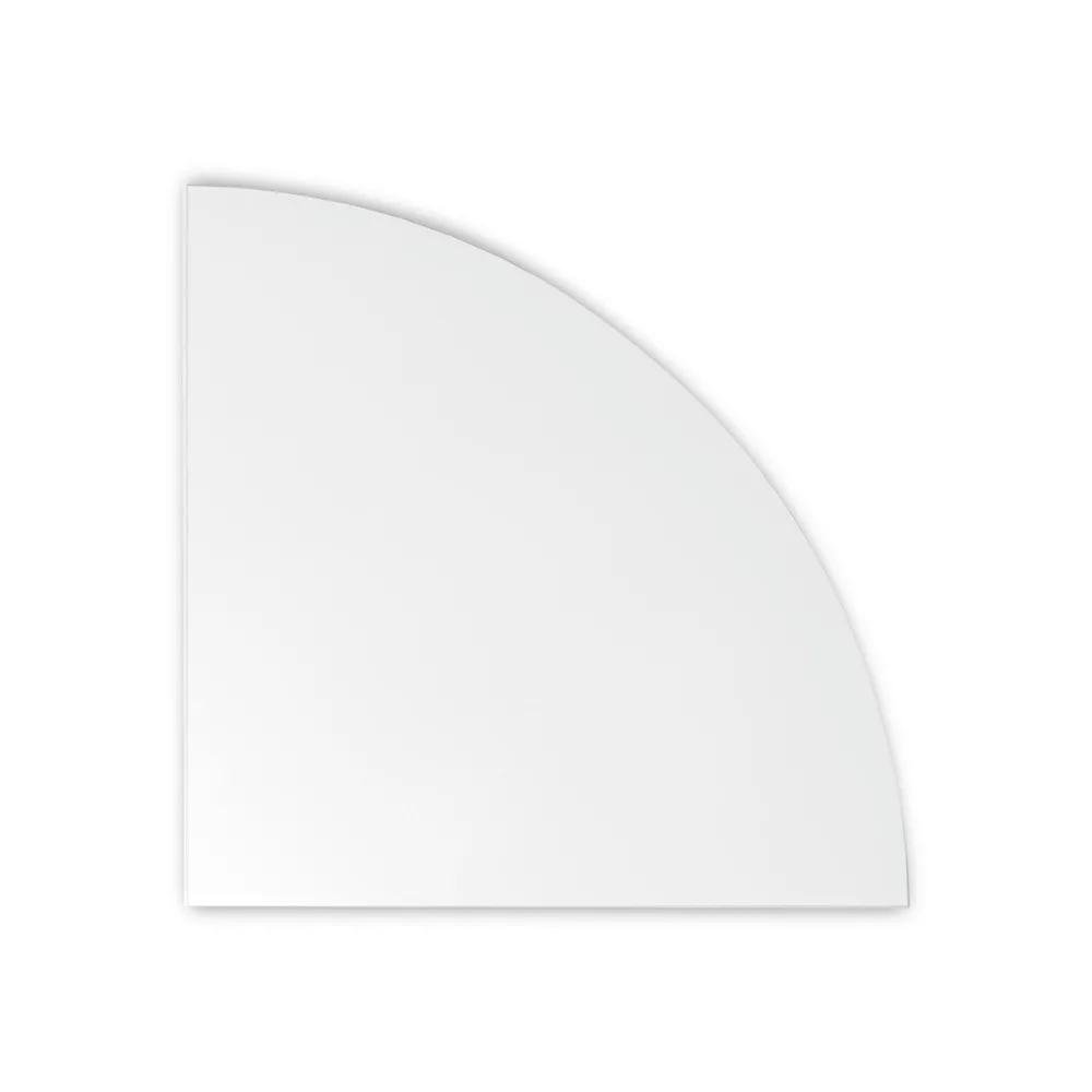 Hammerbacher Eckwinkel Akzent, 4-Fuß Gestell, BxT 800 x 800 mm, grau