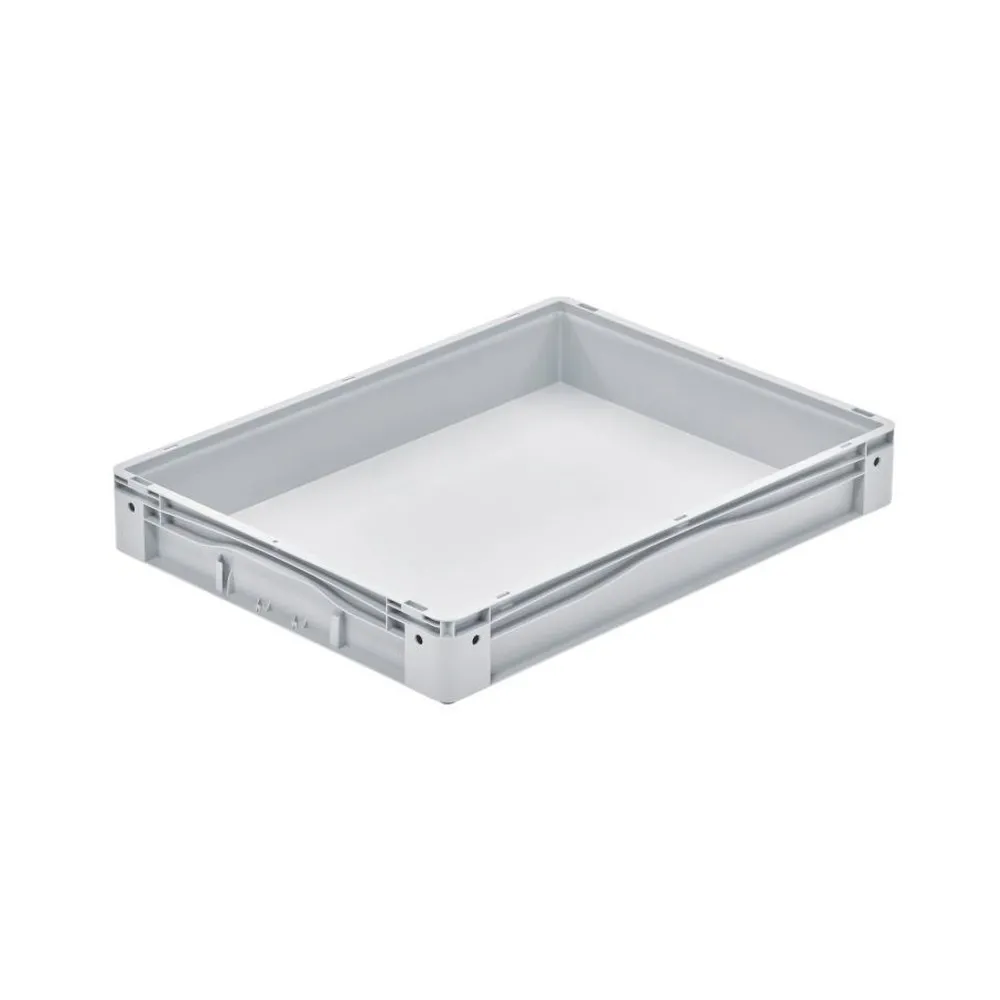 Alpha Eurobox aus PP mit geschlossenen Wänden, HxBxT 120 x 600 x 800 mm