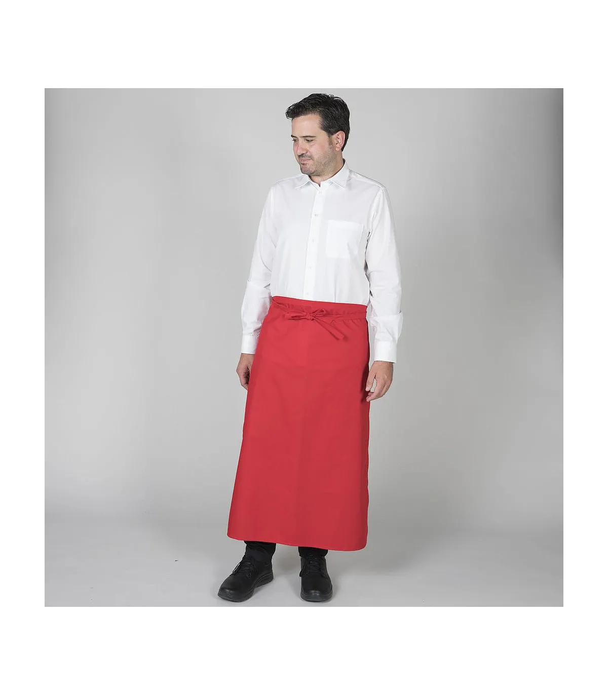 Französische Schürze aus Twill mit Bändern zum Binden von GARY'S