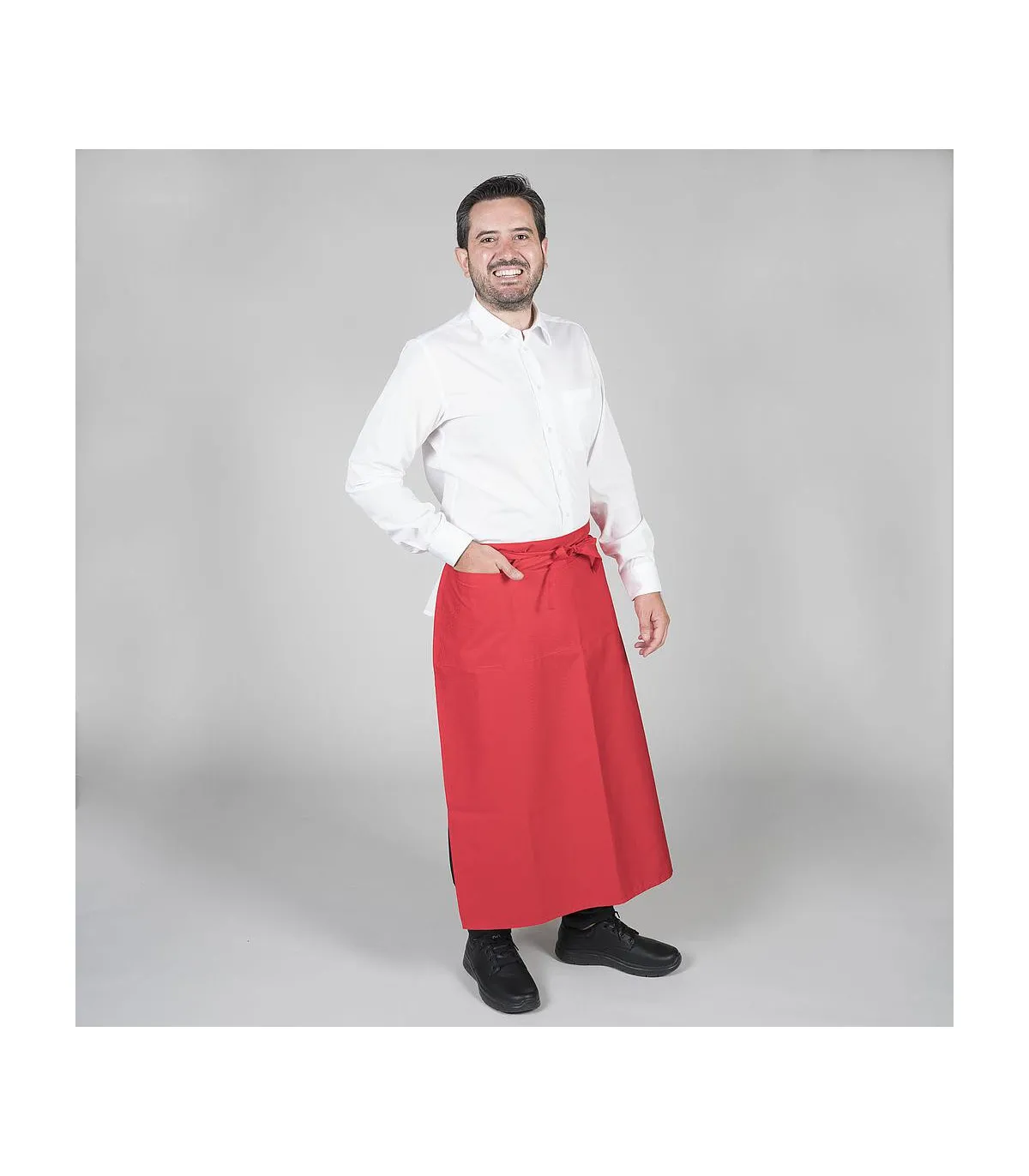 Französische Schürze mit Tasche aus GARY'S Twill