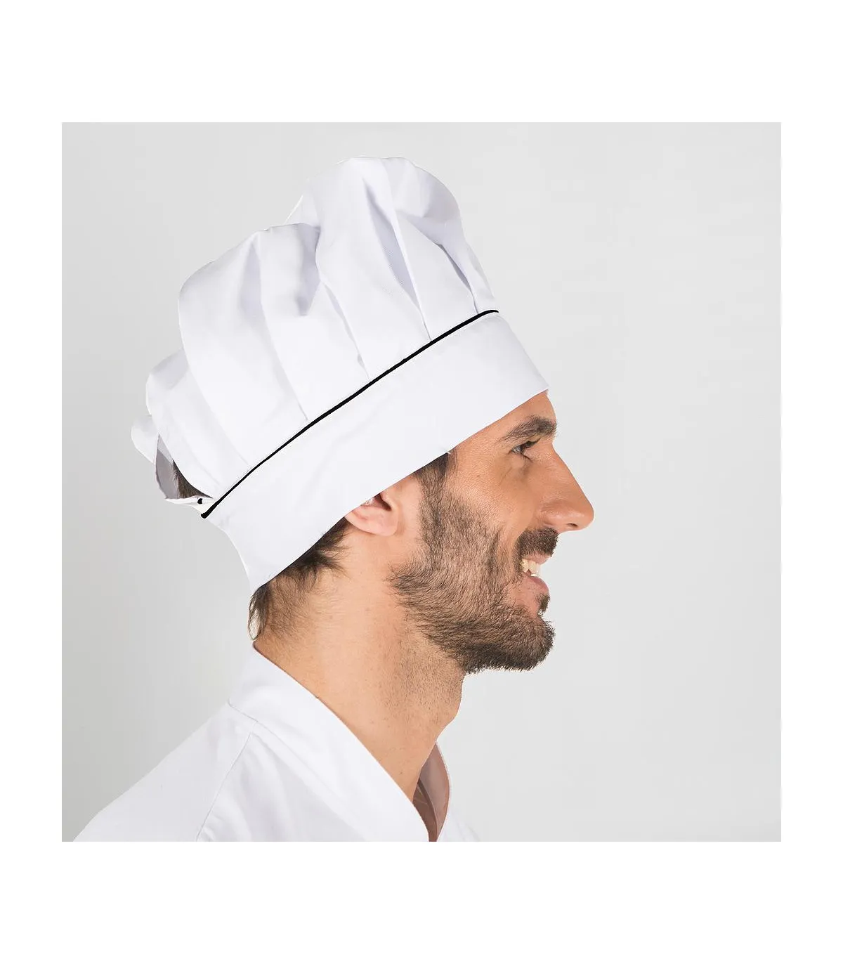 GARY'S große Kochmütze mit Klettverschluss