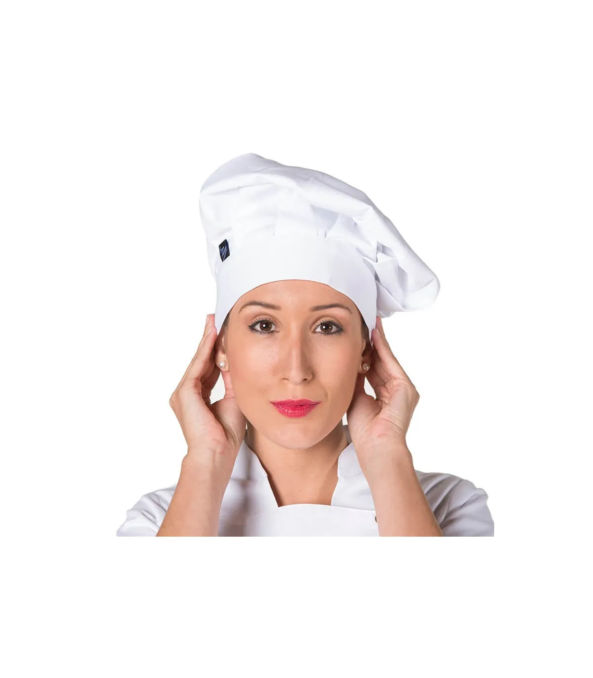 GARY'S toller weißer Koch mit Klettverschluss