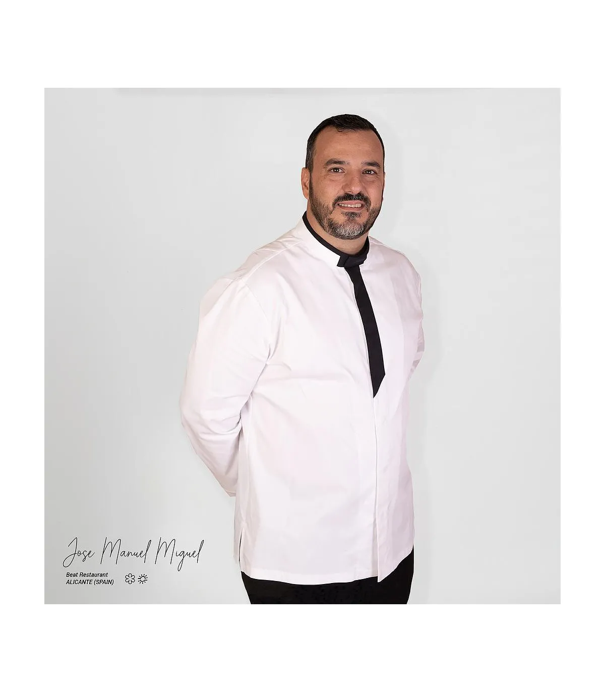 Gastrochef Modell halbverstellbare Faser T400 unisex EREBO UNIFORMES GARY'S 930013