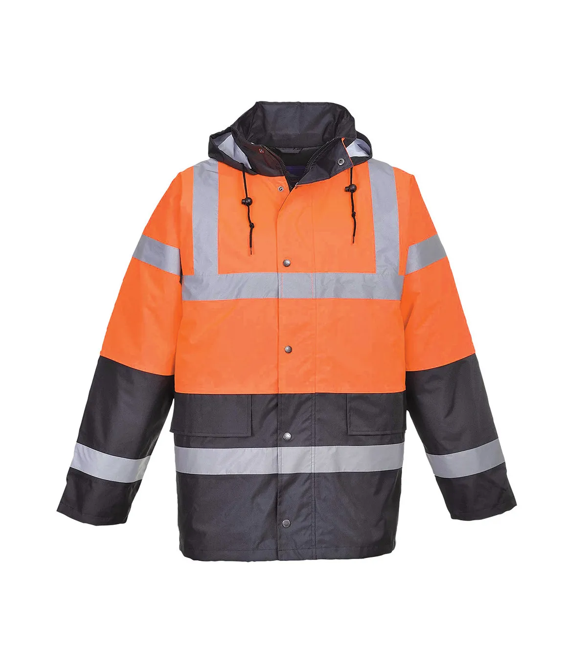 Hi-Vis Contrast Traffic Wasserdichte Jacke, doppelte Winterbeschichtung PORTWEST S467