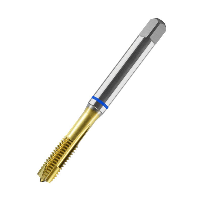 HSS-E-Maschinengewindebohrer Durchgang Edelstahl TIN M03