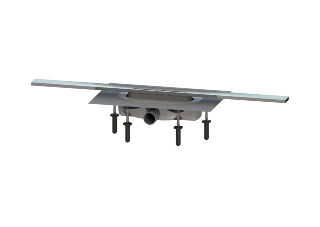 KESSEL Duschrinne Linearis Infinity 60 L: 800 mm, DN 40, Edelstahl poliert, 45101.08