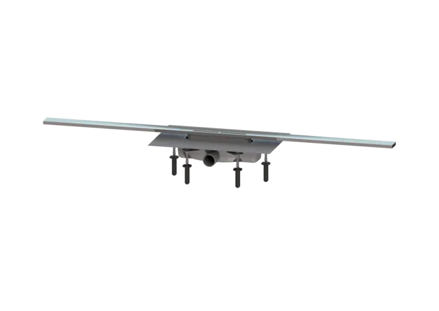 KESSEL Duschrinne Linearis Infinity 60 L: 1100 mm, DN 40, Edelstahl poliert, 45101.11