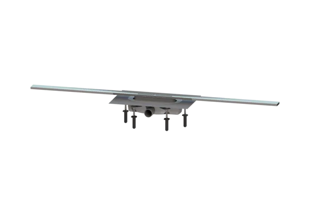 KESSEL Duschrinne Linearis Infinity 60 L: 1200 mm, DN 40, Edelstahl poliert, 45101.12