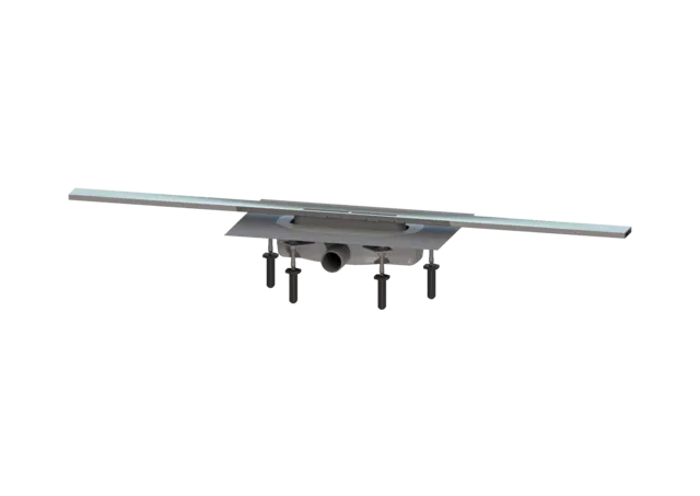 KESSEL Duschrinne Linearis Infinity 60 L: 1000 mm, DN 40, Edst. geb., Megastop, 45300.10