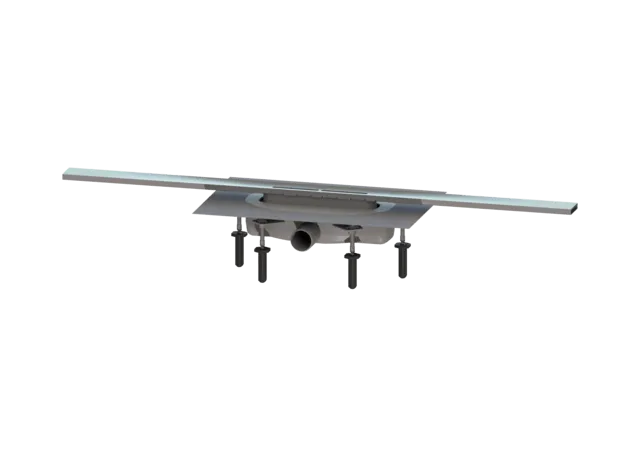 KESSEL Duschrinne Linearis Infinity 60 L: 900 mm, DN 40, Edst. pol., Megastop, 45301.09