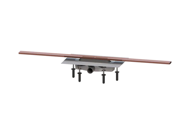 KESSEL Duschrinne Linearis Infinity 60 L: 1000 mm, DN 40, Copper geb., Megastop, 45303.10