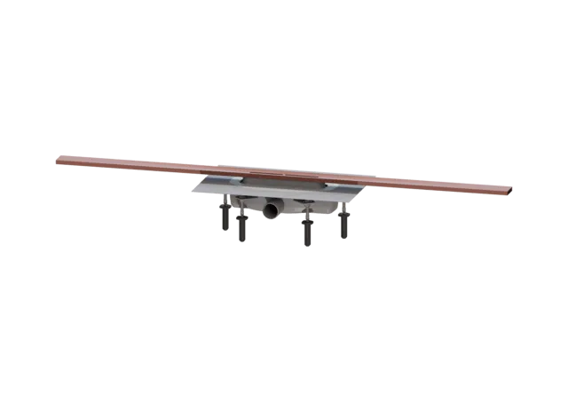 KESSEL Duschrinne Linearis Infinity 60 L: 1100 mm, DN 40, Copper geb., Megastop, 45303.11