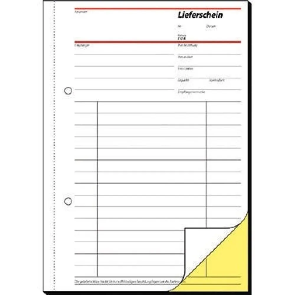 Sigel Lieferschein SD11 DIN A5 selbstdurchschreibend 2x40Blatt