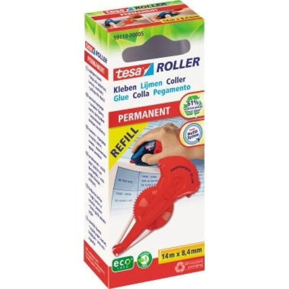 tesa® Nachfüllkassette ecoLogo 59110-00005 8,4mmx14m permanent