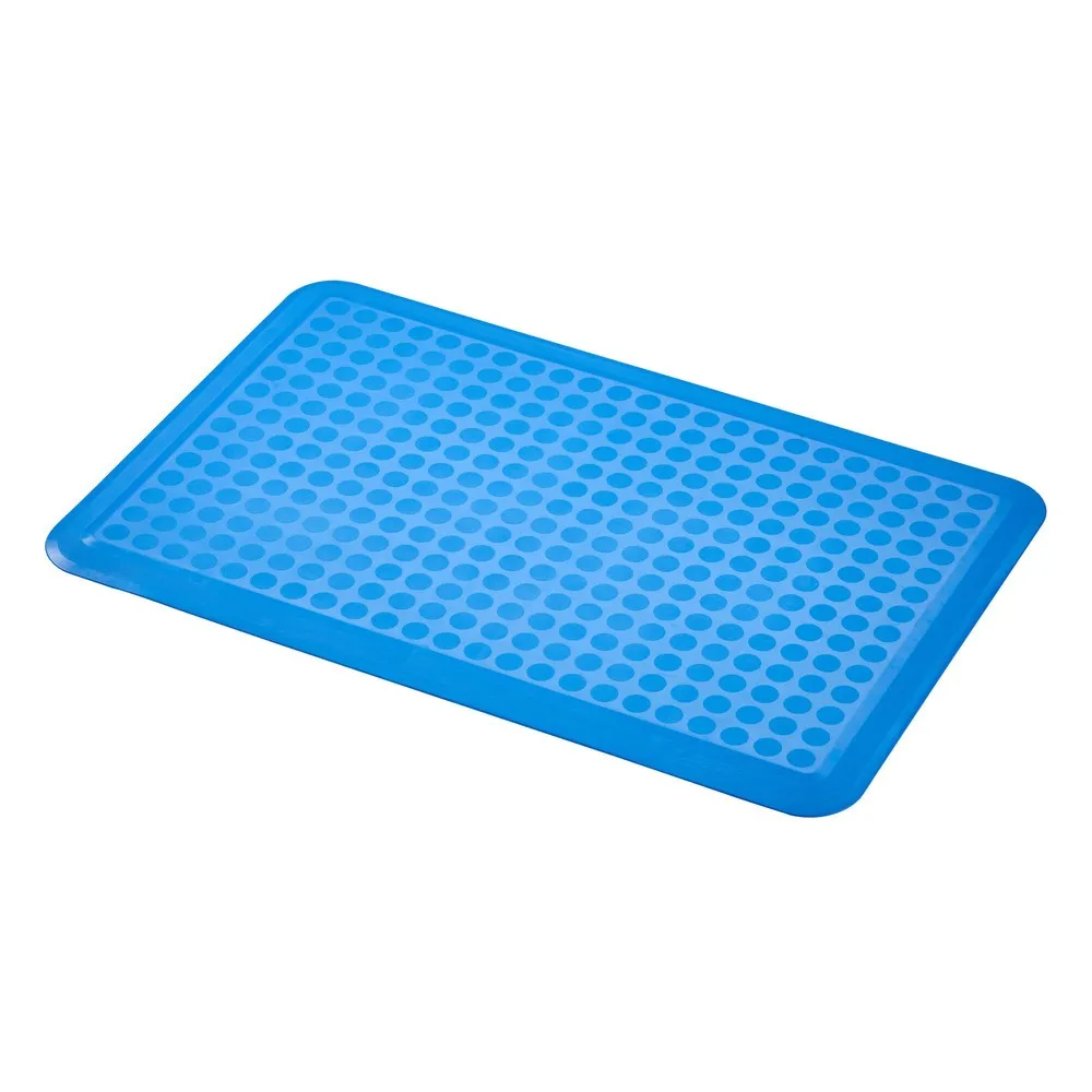 NoTrax Anti-Ermüdungsmatte Sani-Flex™, BxL 460 x 610 mm, blau