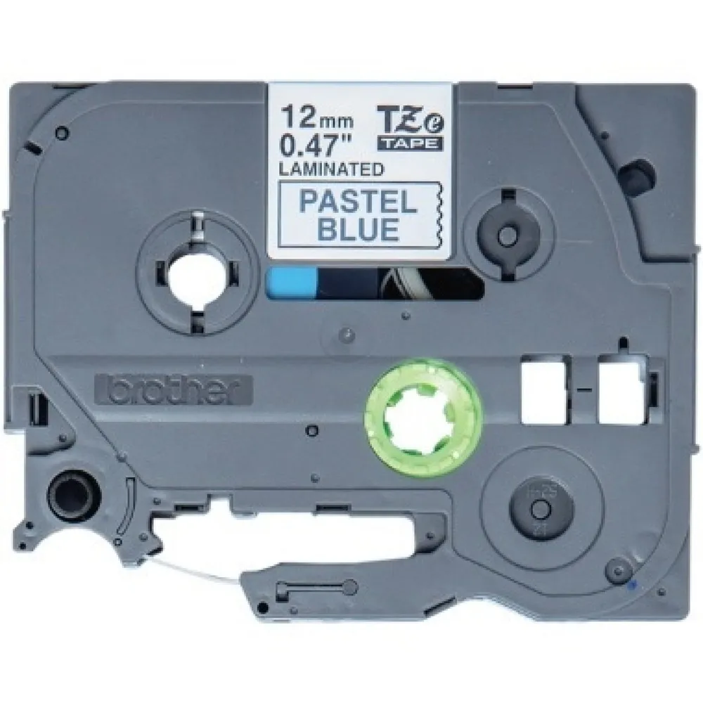 P-touch Schriftbandkassette TZEMQ531 12mmx4m sw auf blau pastel