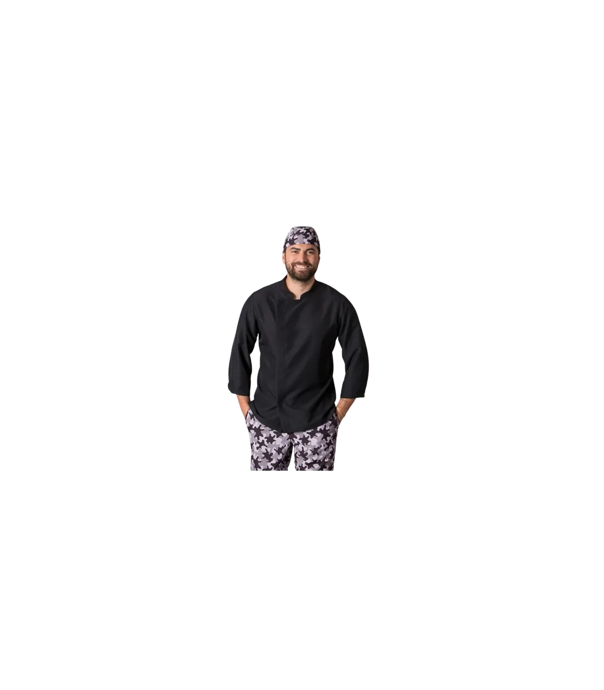 Red Line Küchenjacke mit Unisex-Frontverschluss MEJIA UNIFORMES GARY's 943200