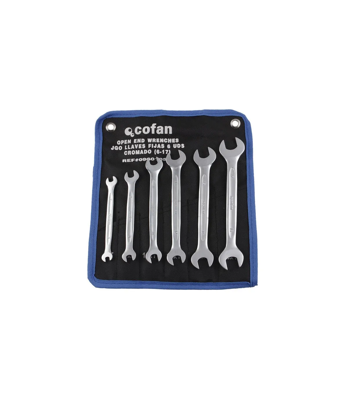 Set fester Doppelschlüssel 6 bis 32 mm COFAN