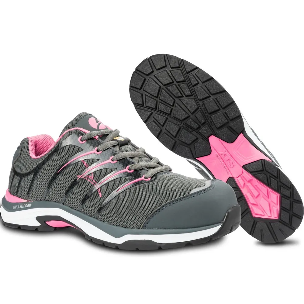 albatros Sicherheits-Sportschuh Twist Pink WNS Low S1P ESD, Größe 42
