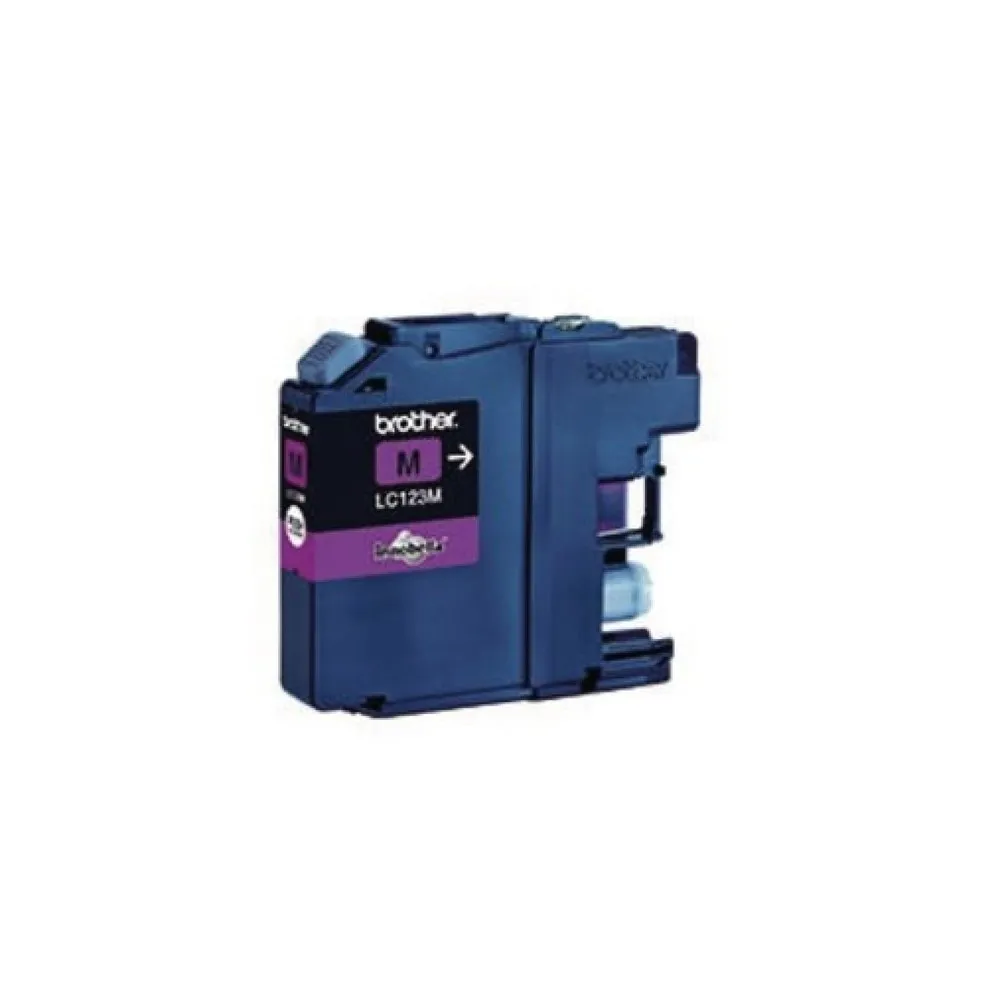 Brother Tintenpatrone LC123M 600Seiten magenta