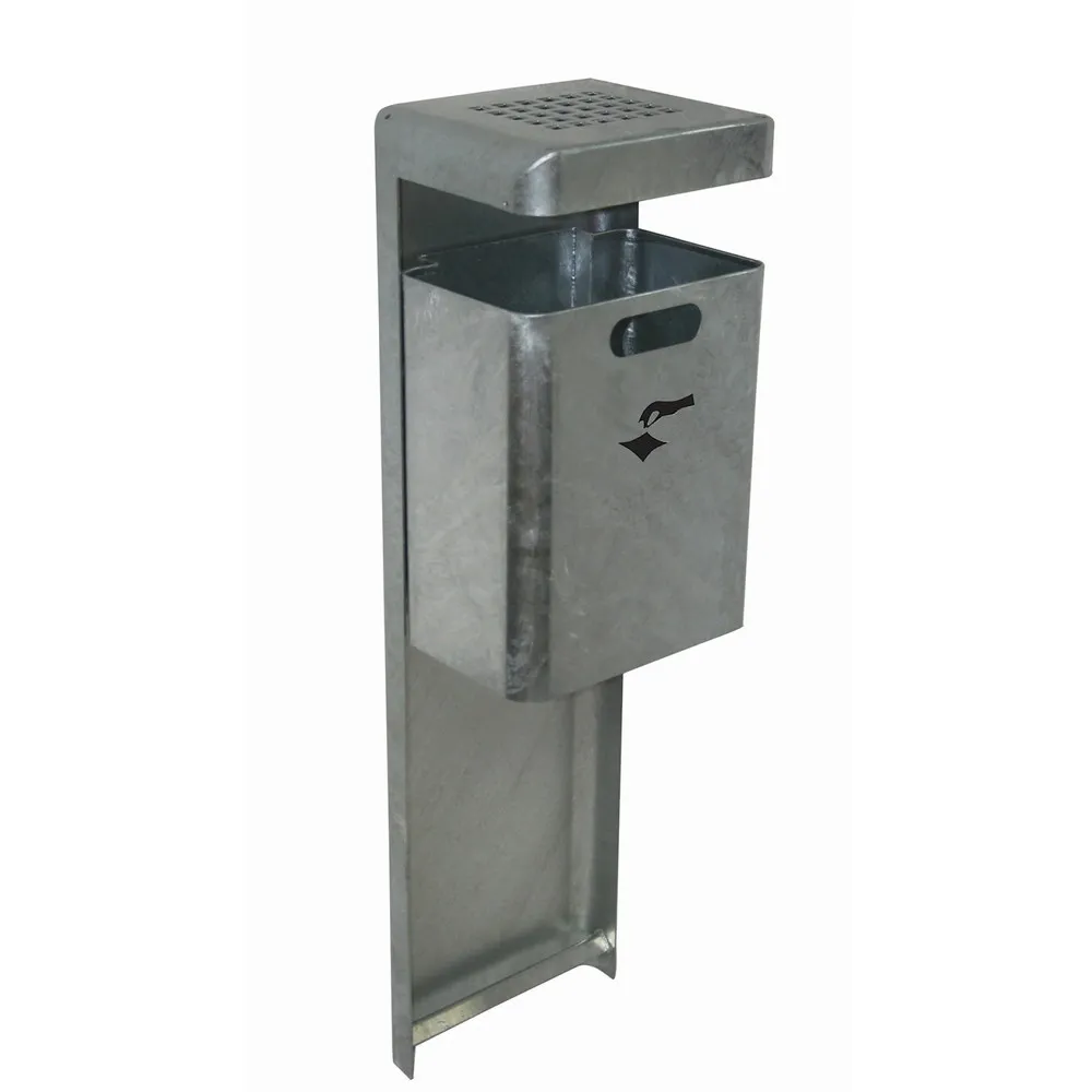 TKG Außen-Abfallbehälter MONDO Lochdach Einbetonierung 35l