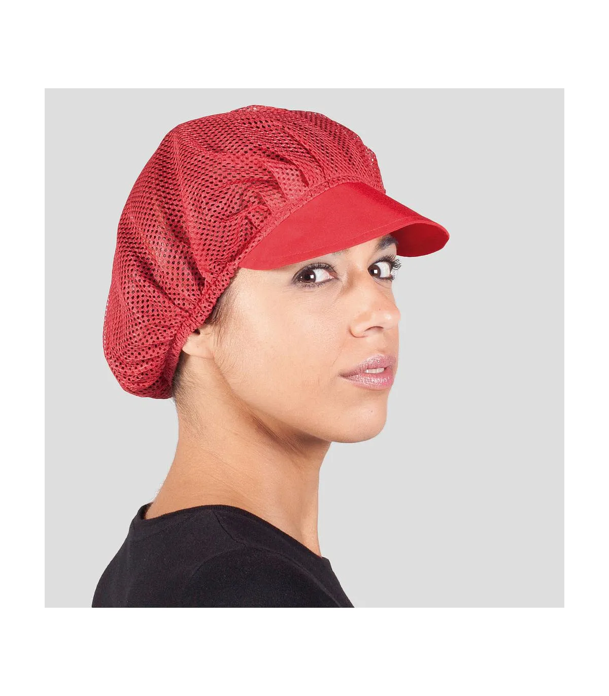 Unisex-Mütze mit Mesh und farbigem Schirm mit Gummizug GARY'S (10 Einheiten)