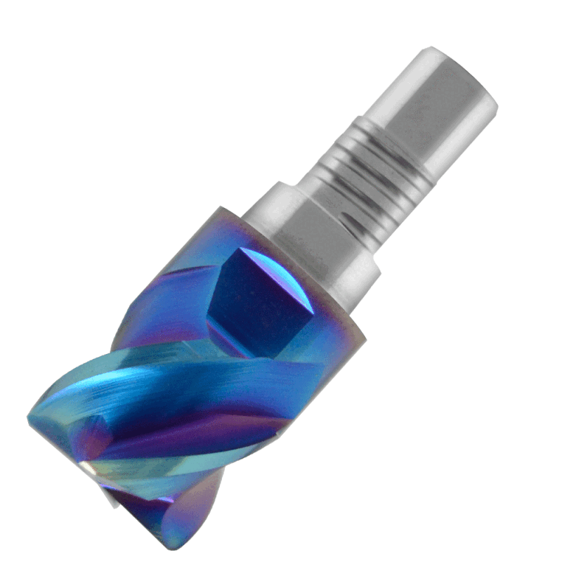 VHM-Torusfräser INOSCREW naco blue SAV 10 mm Eckenradius 2 mm