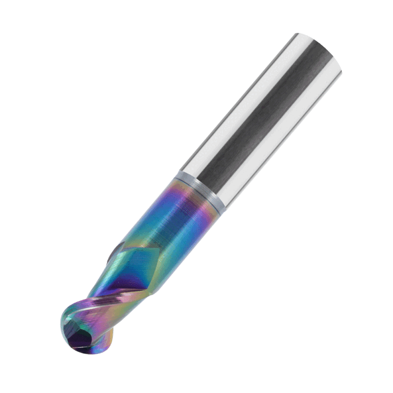 VHM-Vollradiusfräser HSC kurz ta-C HB-5 8 mm