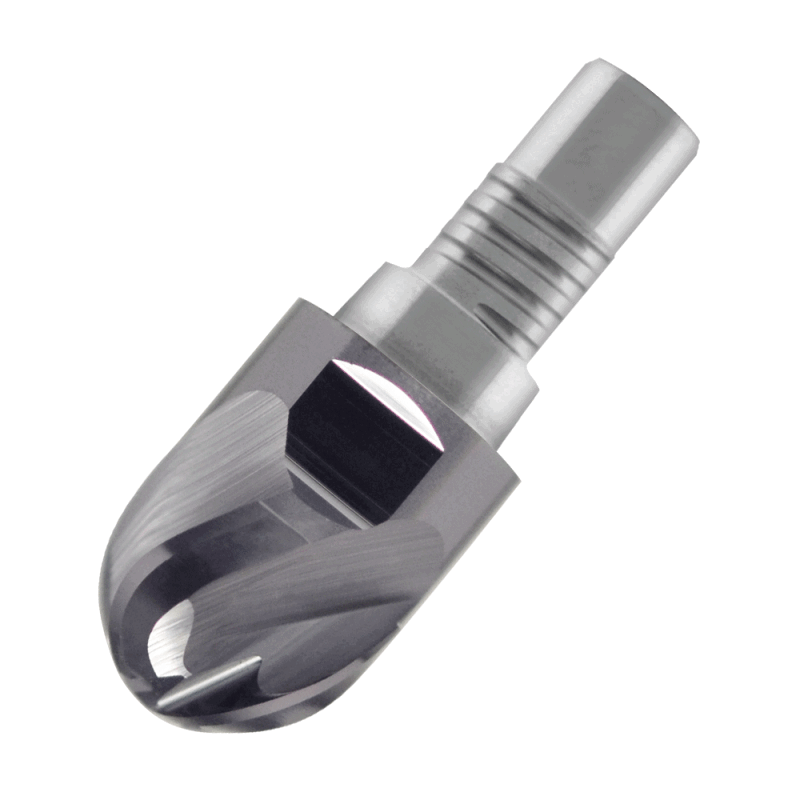 VHM-Vollradiusfräser INOSCREW TIALN SAV 12 mm