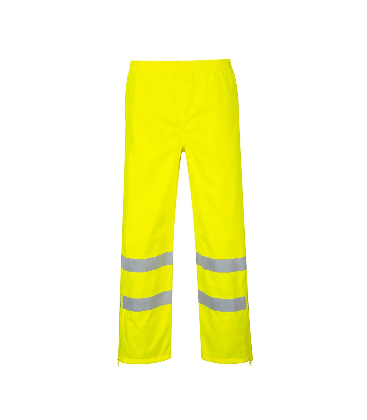 Wasserdichte Hosenseitenöffnungen mit Reißverschluss zwei reflektierende Bänder PORTWEST S487
