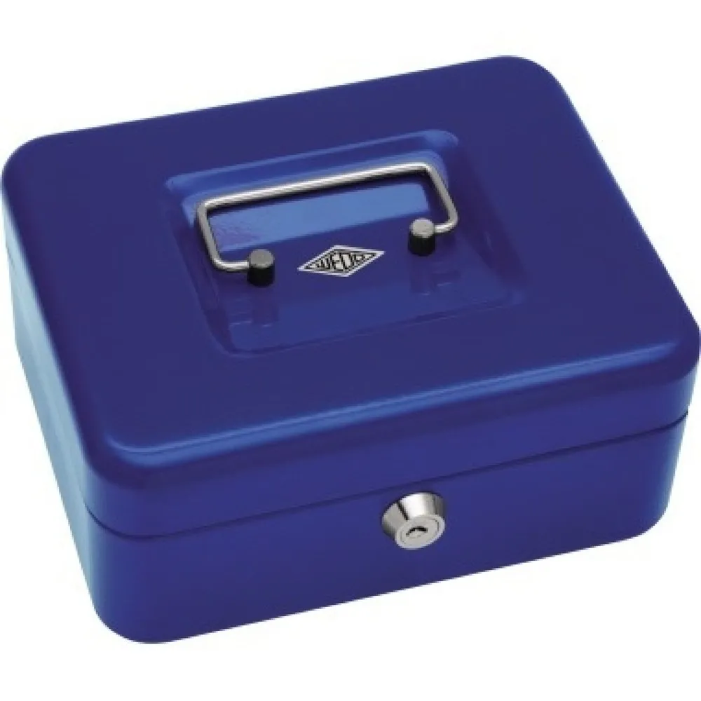 WEDO® Geldkassette 145203X 20x16x9cm Größe 2 blau