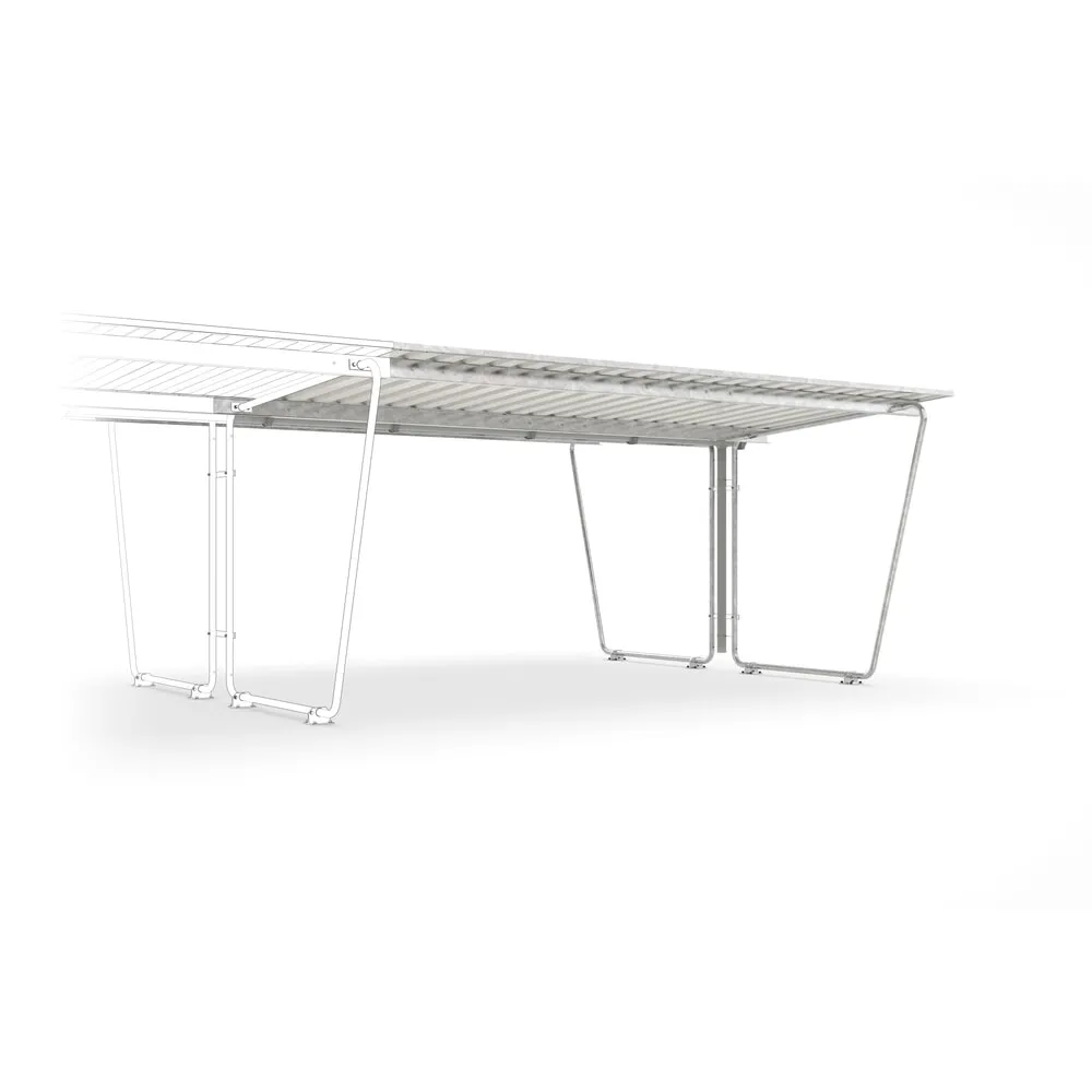 wsm® Überdachung, 2-seitig, AF, Breite 4.300 mm