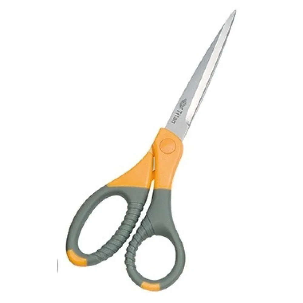 WEDO® Schere Titan Plus 9858 21,5cm Edelstahl grau/gelb